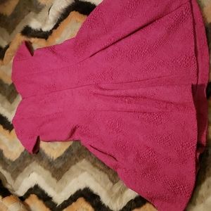 Yoana Baraschi, Fit Flare Pocketed Pink Dress,  Size 12